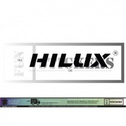 Toyota Hilux – complete pickup bed logo decal kit
